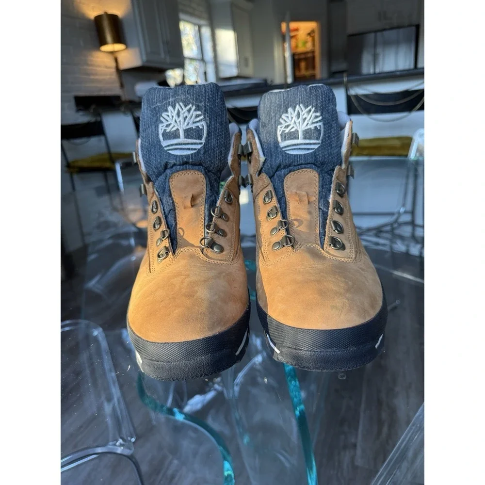 Timberland A1UBZ Men's Euro Hiker Boots‎ Size 13 Brown No Laces